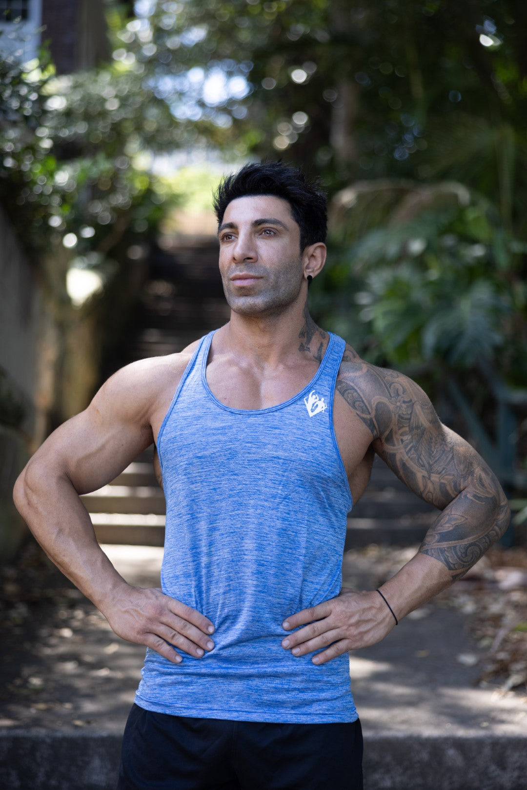 Seamless Aqua blue