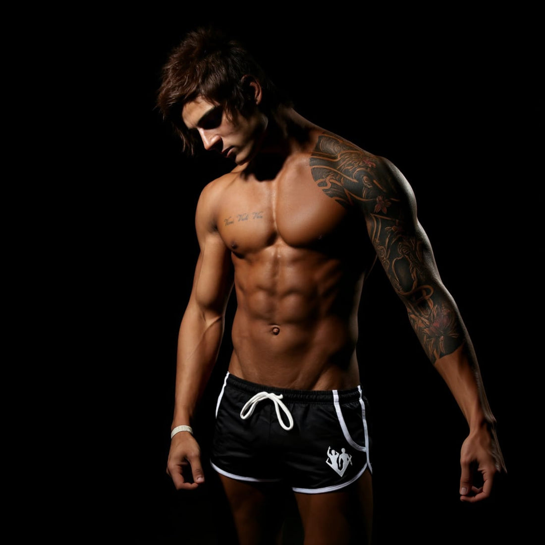 New Festival Shorts - Black & White